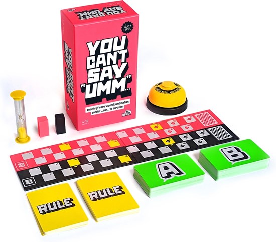 You Can't Say "UHM" Partyspel 4-10 spelers  