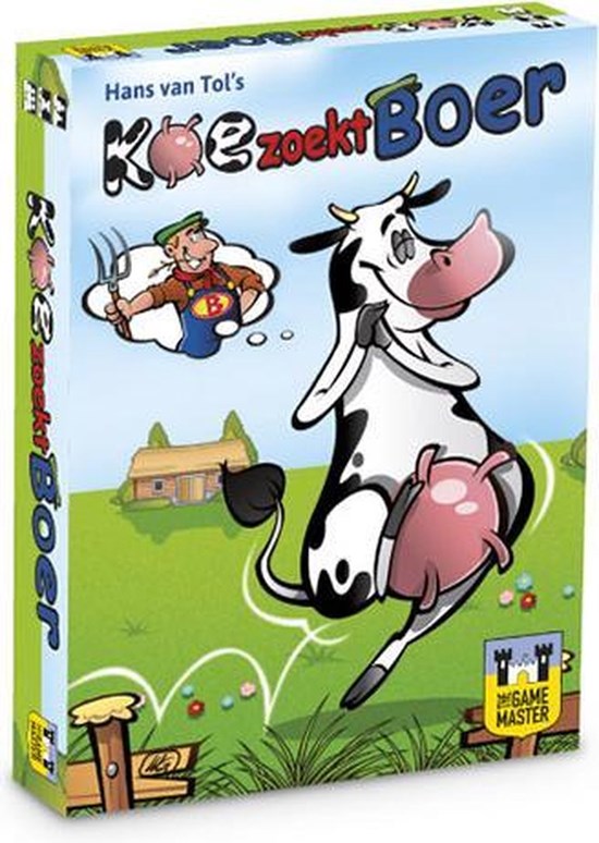 the Game Master Koe zoekt Boer kaartspel 8+