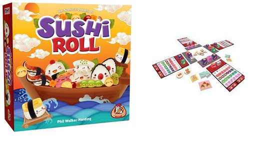 white goblin Sushi Roll ( het Sushi Go Dobbelspel) 8+
