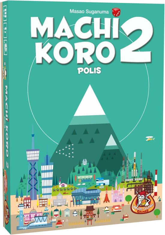 white goblin games Machi Koro 2 Polis spel 7+