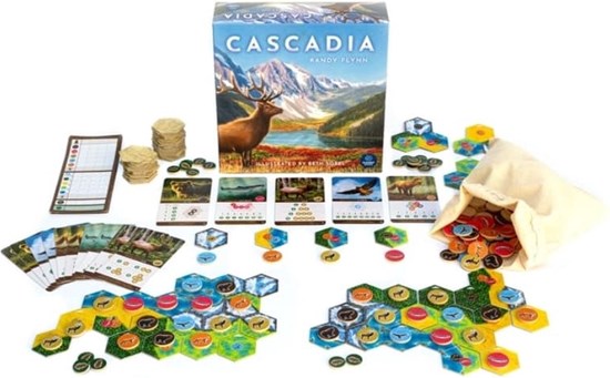 White Goblin Games Cascadia Bordspel 10+ 