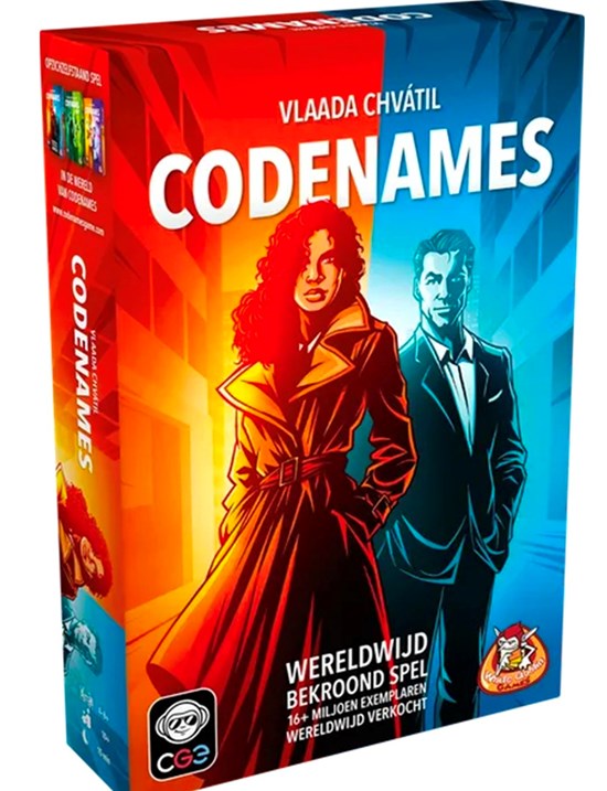 White Goblin Games Codenames XXL new artwork 10+ 