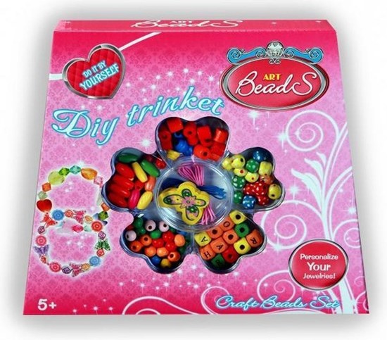 Art Beads DIY Trinket Houten Kralen set 5+ 