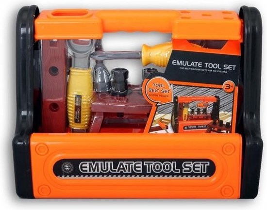 Emulate Tool Set Gereedschap in Bak 3+ 
