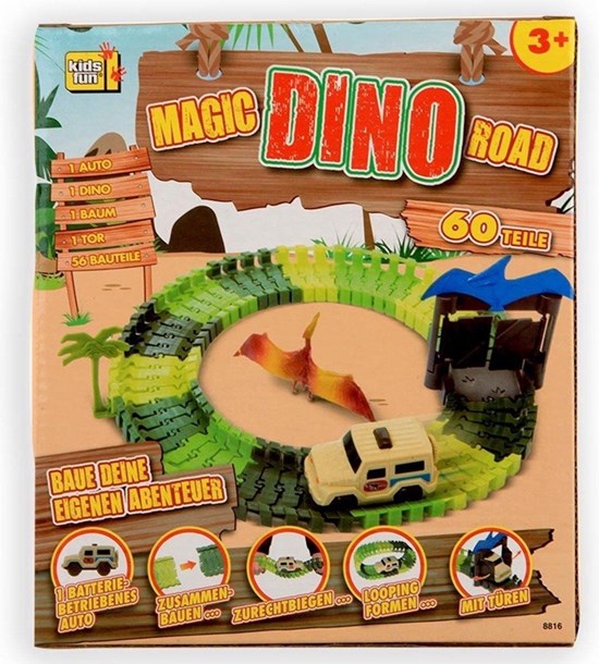 kidsfun Magic DINO Road 60dlg (3xAAA) 3+ 