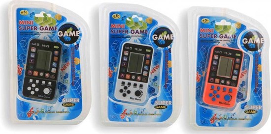 Mini Super Game Brick Stone LCD spel 5+ (2xAAA) 