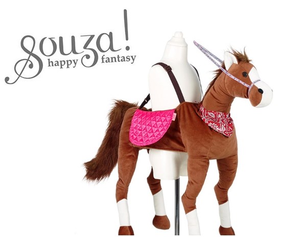 souza Ride on Paard 5-6jaar 110-116cm Bruin 