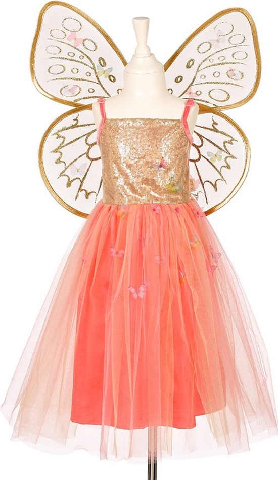 Souza Joanna Jurk met Vleugels Roze 98-104cm 3-4jr 