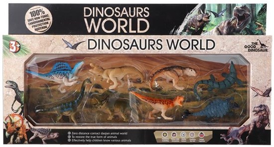Dinosaurus World set met 8 Dino's 