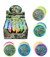 Dinosaurus Bellenblaas Potje MET Geduldspel assorti kleuren 
