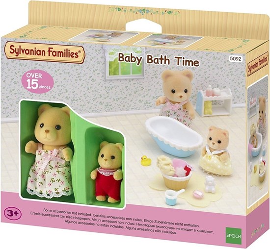 2228 Sylvanian Families Baby Bad Tijd met 2 Figuren 3+ 
