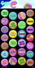 Funny Products WOW Glitter Tekst stickers 