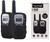 wonky toys Walkie Talkie tot 3km Zwart (8xAAA) 