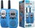 wonky toys Walkie Talkie tot 3km Blauw (8xAAA) 