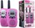 wonky toys Walkie Talkie tot 3km Roze (8xAAA) 