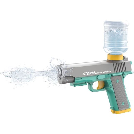 Water Blast Electonisch Waterpistool STORM Groen met ACCU  