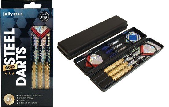 JollyStar Dartset 20 Grams Gold 