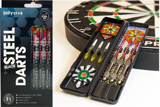JollyStar Dartset 21 Grams Black 