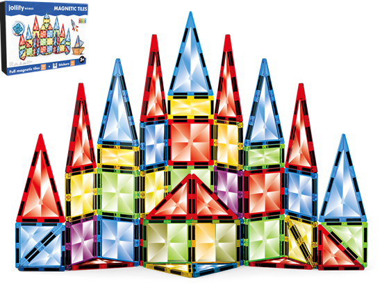 Jollity Works Magnetic Blocks STEM 50 dlg 3+  