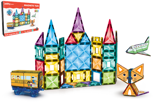 Jollity Works Magnetic Blocks STEM 100dlg 3+ 
