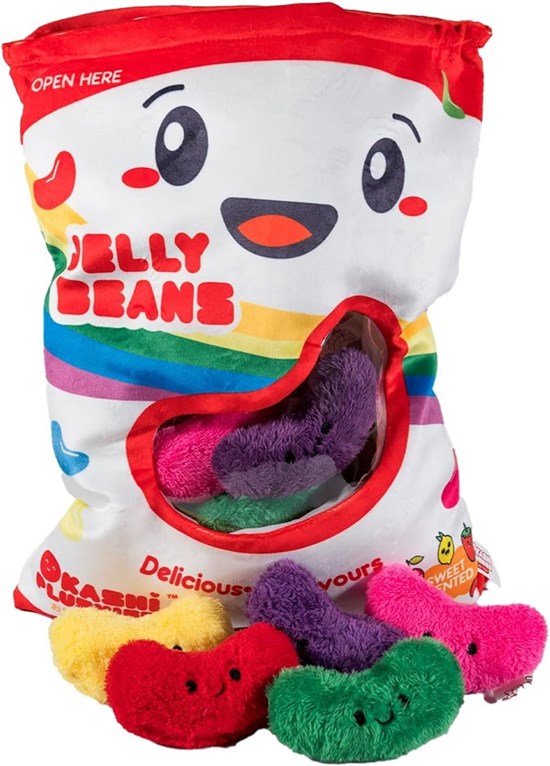 Jolly Plush Snack Pillow Jelly Bean Axoloti circa 40cm 