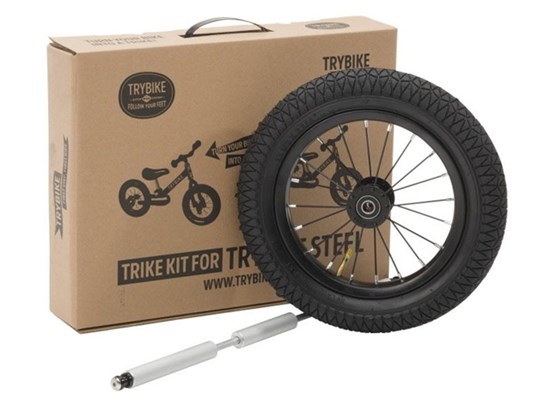 Trybike Extra Wiel set Zwart Los 