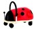 the Original Wheelybug Lieveheersbeest klein 1+