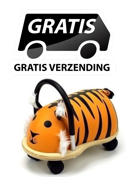 the Original Wheely Tijger GROOT 3+ 