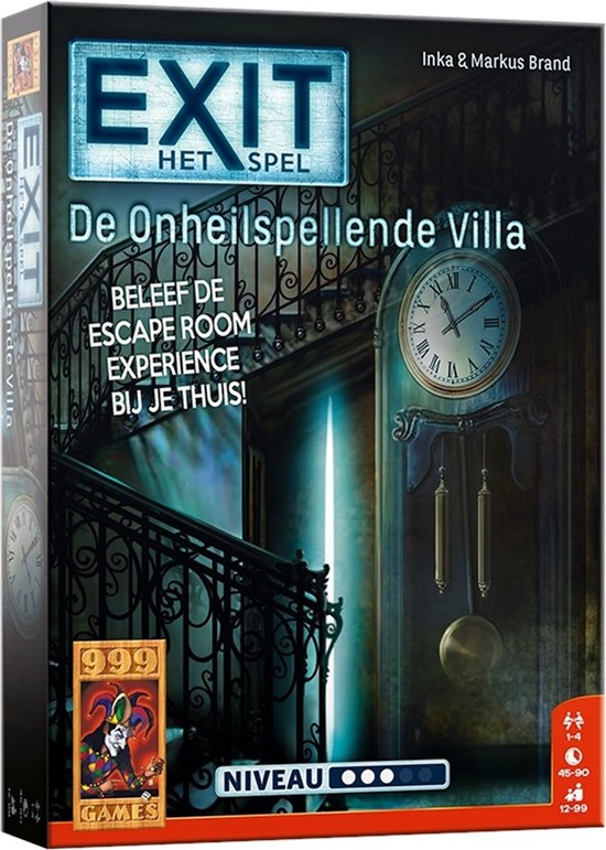 999games exit het spel de Onheilspellende Villa 12+
