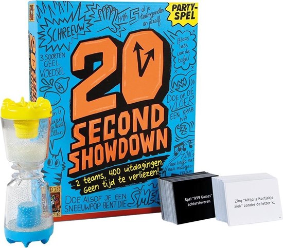 999games 20 SECOND SHOWDOWN PARTYSPEL 10+