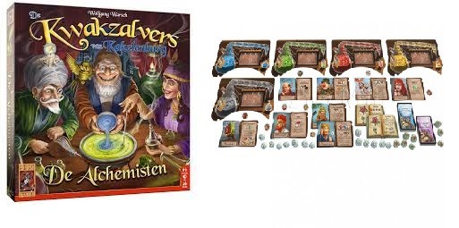 999games de Kwakzalvers van Kakelenburg:de Alchemisten UITBREIDING 10+ 