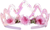 Rose & Romeo Kroon Sady met Bloemen Licht Roze 