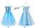 souza Frozen Ice Queen Blauw 5-7 jaar 