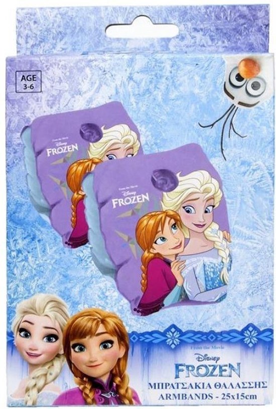 Disney Frozen Opblaasbare Zwemmouwtjes Elsa Anna paars 3+ 