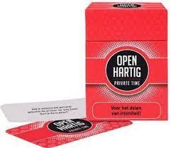 open up Open Hartig Private Time kaartspel
