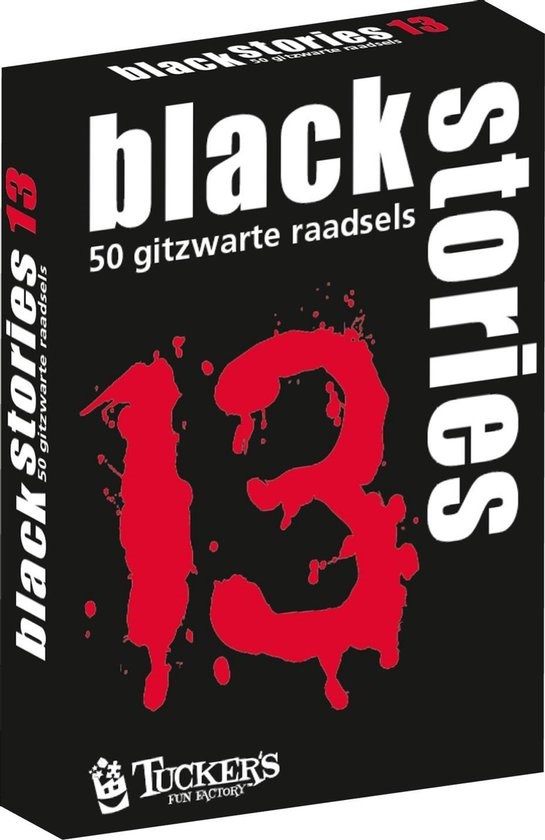 black stories 13 50 Gitzwarte Raadsels 12+