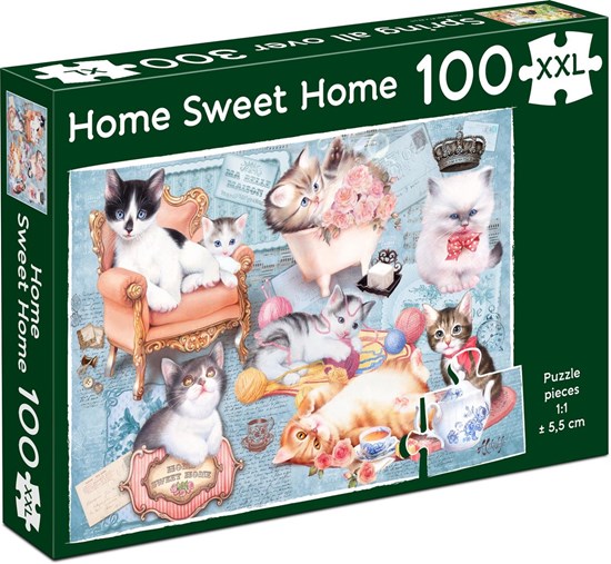 Home Sweet Home XXL puzzel 100 XXL stukken