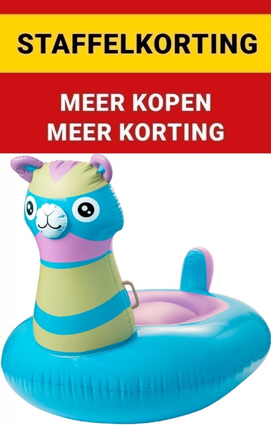 GROTE Opblaasbare Alpaca Colors 120cm Doorsnee