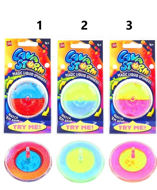 Goliath Lava Storm Magic Liquid Spinner 4+ 