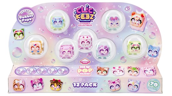 goliath ClicKeez Serie 3 Bubble Pops 12 Pack 6+ 