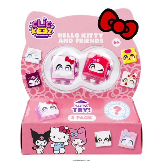 goliath ClicKeez 3-Pack Hello Kitty & Friends 6+ 