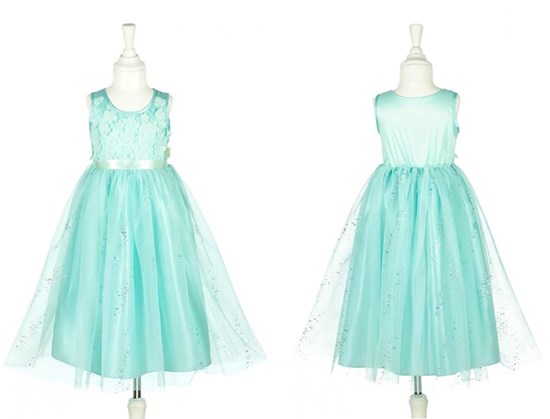 Souza Princess Florine Jurk Mint 110-122cm 5-7jr 