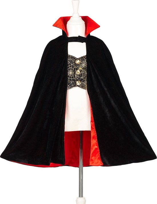 Souza Dracula Cape met Tanden 98-128cm 4-8jr 