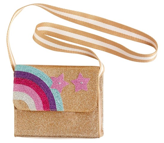 Souza Tas GLORYA Glitter Goud 