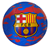 FC Barcelona Voetbal CAMO Blauw/Rood maat 5 