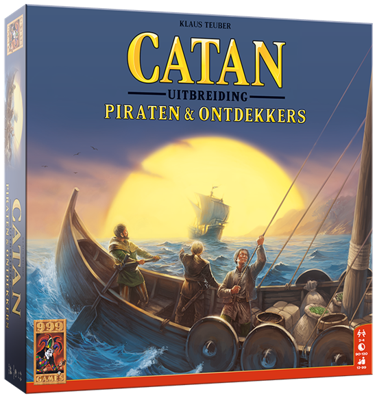 999games Catan Piraten & Ontdekkers UITBREIDING 12+ 