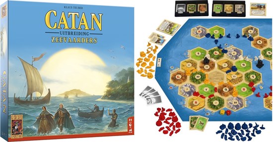 999Games Catan Zeevaarders UITBREIDING 10+ 