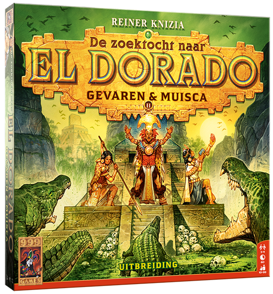 999games de Zoektocht Naar El Dorado Gevaren & Muisca UITBREIDING 10+ 