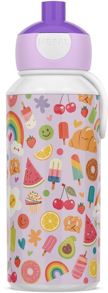 Mepal Drinkfles Pop-Up Campus 400ml Food Fest