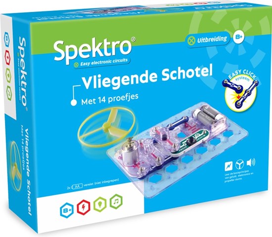 Spektro Vliegende Schotel Elektro set (2xAA)  8+ 
